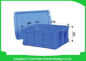 Durable Plastic Stacking Boxes  , Plastic Stacking Storage Bins Environmental Protection
