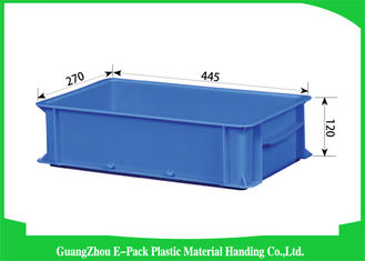 Supermarkets Large Plastic Storage Boxes , Durable Euro Storage Containers Food Grade