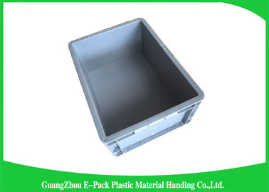 20L Stackable πλαστικά εμπορευματοκιβώτια αποθήκευσης, μεγάλη πλαστική χωρητικότητα φορτίων κιβωτίων αποθήκευσης 20kg
