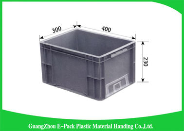 20L Stackable πλαστικά εμπορευματοκιβώτια αποθήκευσης, μεγάλη πλαστική χωρητικότητα φορτίων κιβωτίων αποθήκευσης 20kg