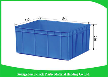 Μέσα πλαστικά Stackable εμπορευματοκιβώτια που κινούν την αποθήκευση για τα φρούτα και λαχανικά