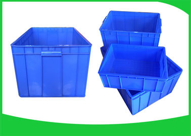 Κρύων αλυσίδων πλαστική Stackable εμπορευματοκιβωτίων PP μεταφορών κύκλου εργασιών ζωή υπηρεσιών αποθήκευσης μακριά