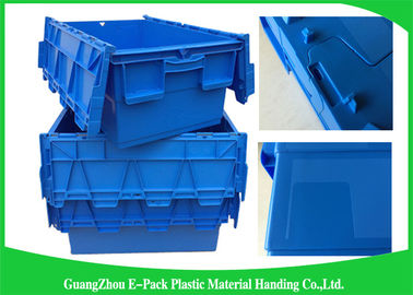 600 * 400 * Stackable και Nestable PP καπακιών 315mm συνημμένα πλαστικό υλικά εμπορευματοκιβωτίων