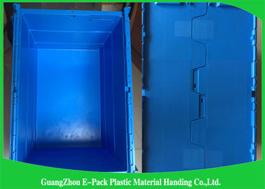 600 * 400 * Stackable και Nestable PP καπακιών 315mm συνημμένα πλαστικό υλικά εμπορευματοκιβωτίων