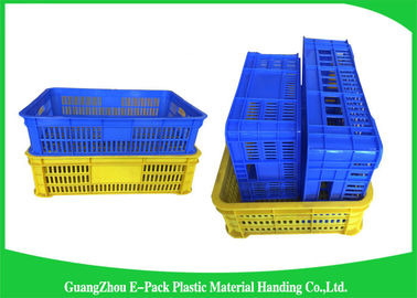 50.4L HDPE πλαστικά κλουβιά τροφίμων/stackable πλαστικά δοχεία αποθήκευσης απόδειξης γρατσουνιών