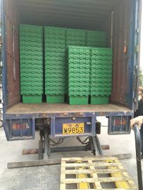 Βαθύτερα εμπορευματοκιβώτια καπακιών 600*400*462 χιλ. συνημμένα πλαστικό με το προσαρμοσμένο λογότυπο