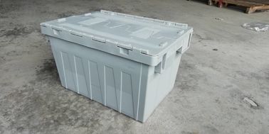 Υψηλά κιβώτια 550*370 χιλ. κύκλου εργασιών αποθήκευσης διάρκειας πλαστικά Stackable