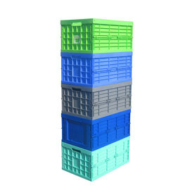 30kgs πτυσσόμενη σειρά εμπορευματοκιβωτίων 600*400 χιλ. συσσώρευσης της Virgin PP ικανότητας φόρτωσης