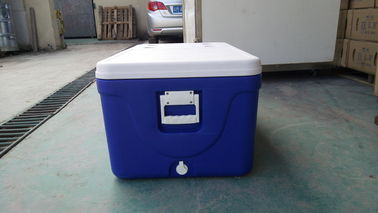 Μπλε HDPE της Virgin κιβωτίων παγώματος 110L μονωμένος όγκος καταψύχοντας πιό δροσερός PU αφρός