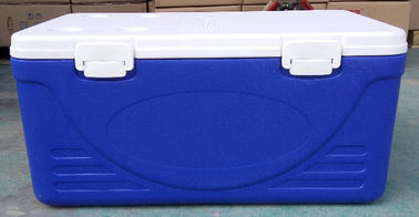 Μπλε HDPE της Virgin κιβωτίων παγώματος 110L μονωμένος όγκος καταψύχοντας πιό δροσερός PU αφρός