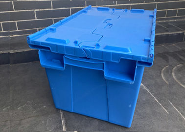 Συνημμένα εμπορευματοκιβώτια 560*380*330mm καπακιών άρθρωσης προσαρμογής πλαστικό