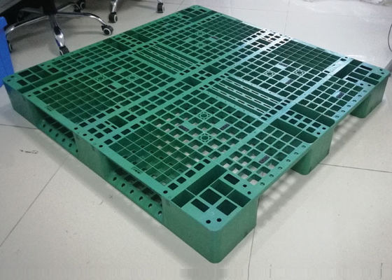 HDPE 6T συνήθειας βαρέων καθηκόντων πλαστικές παλέτες 4 Forklift τρόπων