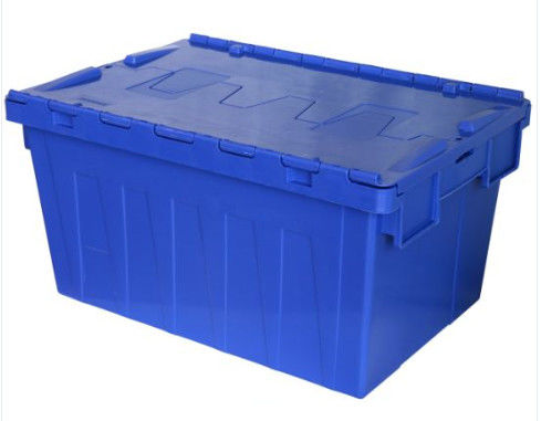 Stackable συνημμένο πλαστικό καπακιών κατώτατο σημείο ολισθήσεων εμπορευματοκιβωτίων αντι