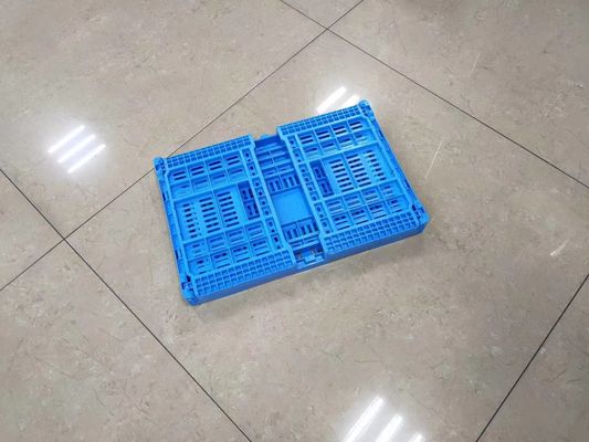 Κατακόρυφος που συσσωρεύει φρούτων και λαχανικών τα πλαστικά δοχεία καλαθιών μεταφορών τροφίμων κλουβιών φρέσκα με τις τρύπες