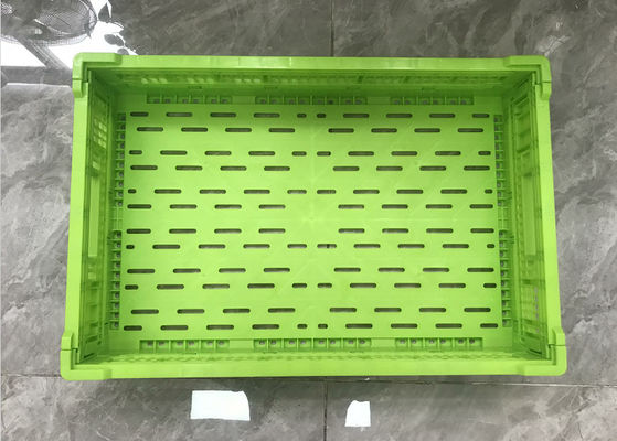 Κατάστημα 600*400*120mm πλαστική εκτύπωση λογότυπων κλουβιών φρούτων και λαχανικών