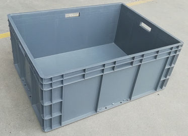 Μεγάλη ικανότητα 45kg φόρτωσης πλαστικών εμπορευματοκιβωτίων 800*600*340 χιλ. της Virgin όγκου Stackable